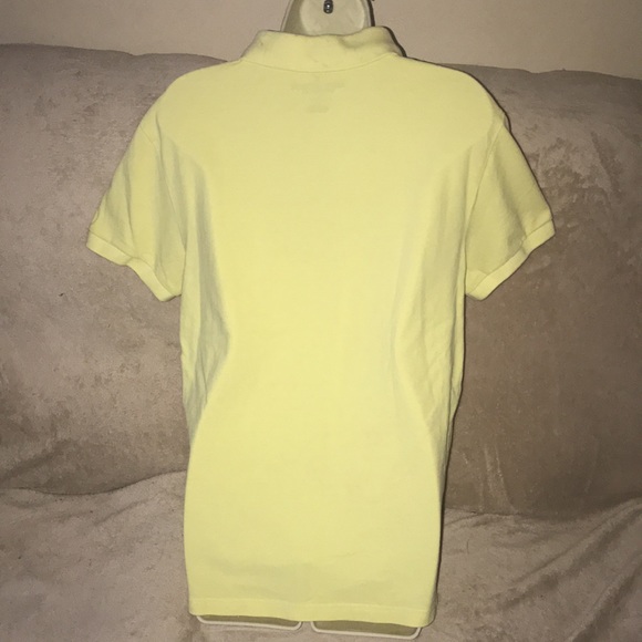 American Eagle Outfitters Large yellow polo - Picture 3 of 5